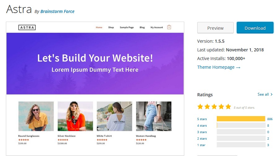 Astra-Wordress-Theme-VijayaTechLabs