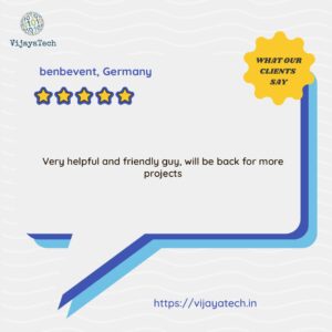 Reliable and Friendly Freelancer- VijayaTech Labs testimonials.jpg