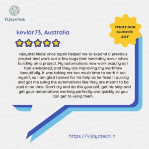 Automation Expert: Fast and Effective- VijayaTech Labs testimonials.jpg