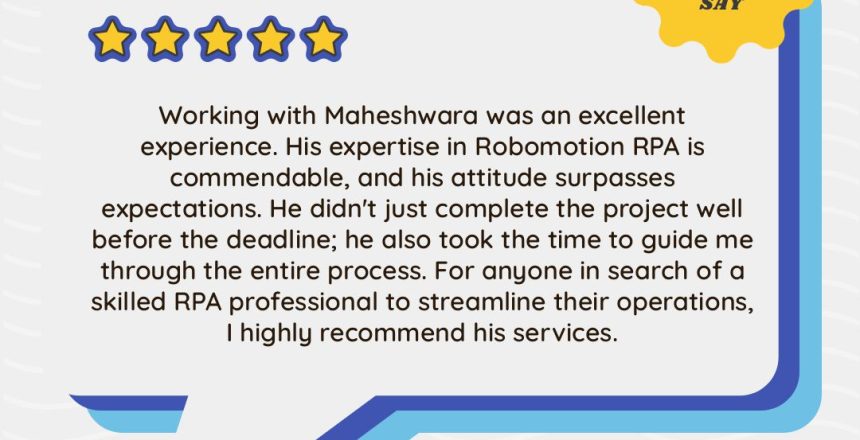 Robomotion-RPA-Expert-for-Streamlining-VijayaTech-Labs-testimonials Robomotion RPA Expert for Streamlining- VijayaTech Labs testimonials.jpg